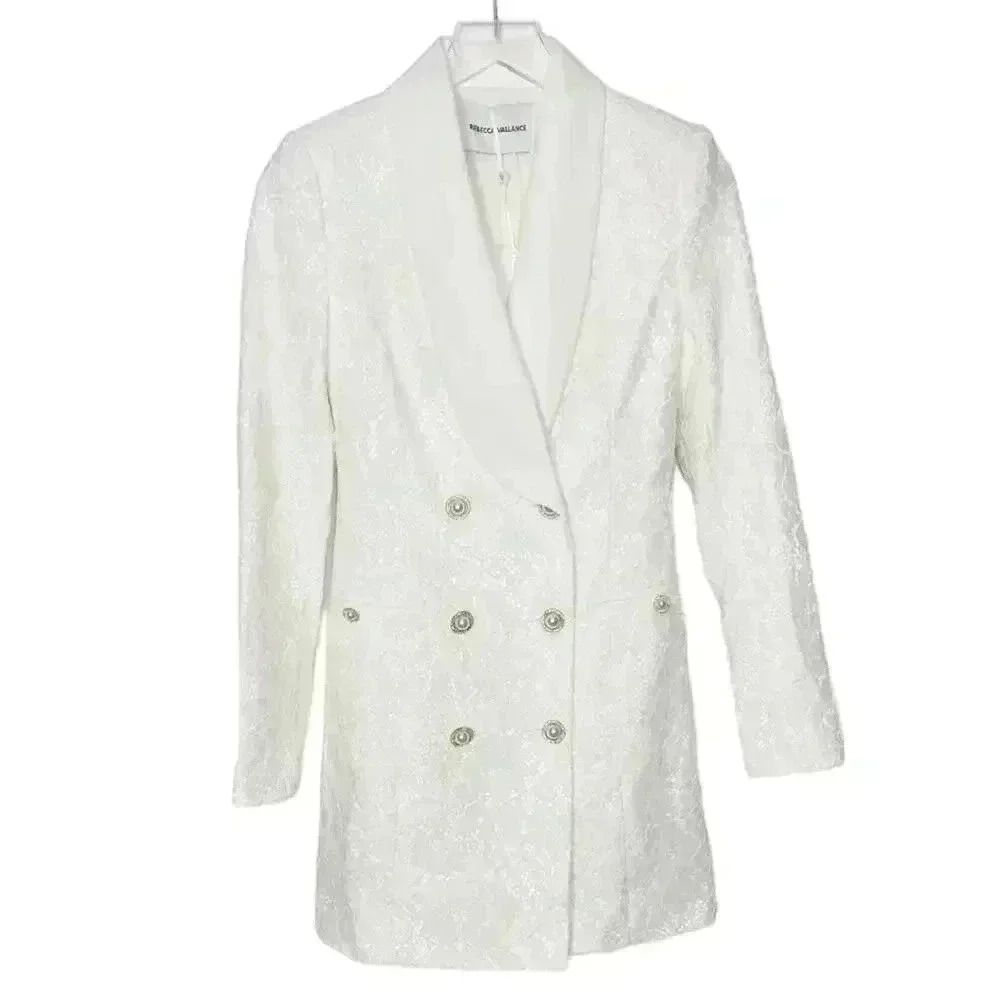 NWT Rebecca Vallance Bridal Harriet blazer minidress Size 2 US - Picture 6 of 16